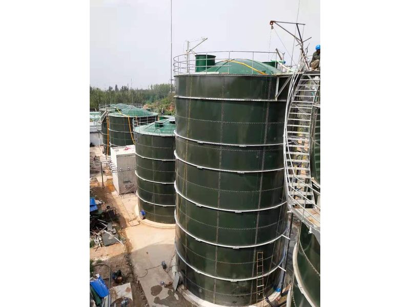 薊州垃圾處理廠搪瓷拼裝罐